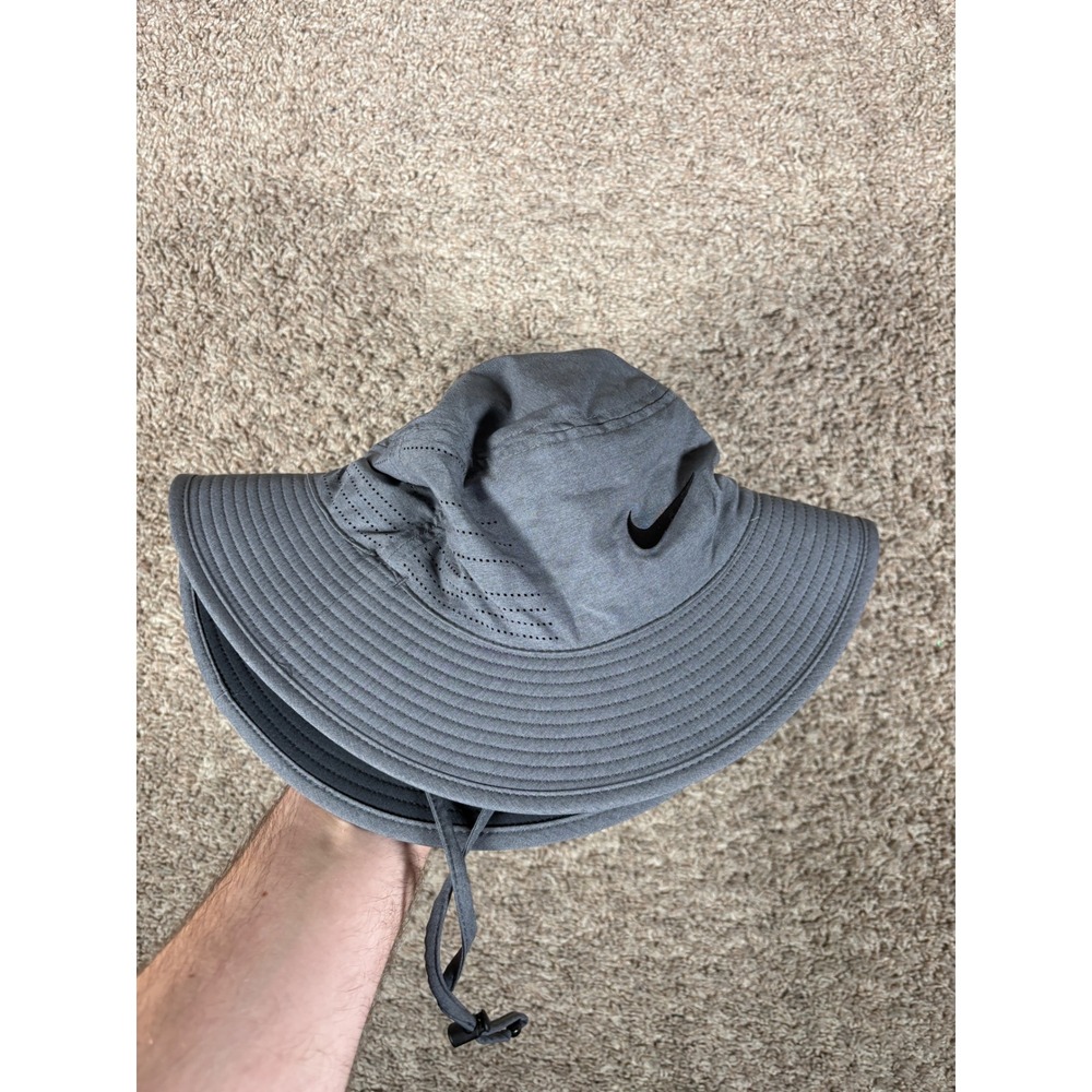 Nike Golf Reversible Bucket Hat Grey Black L/XL DH1910-029 New